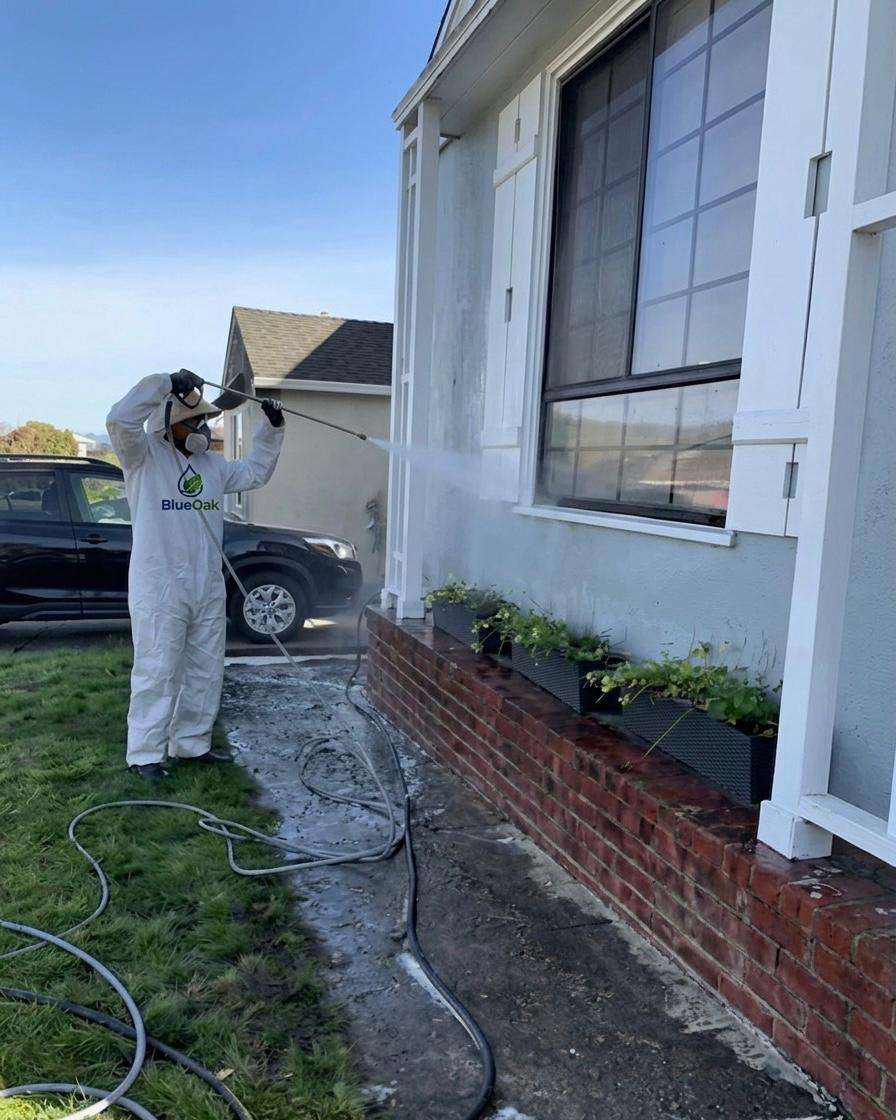Pressure washing portfolio photo
