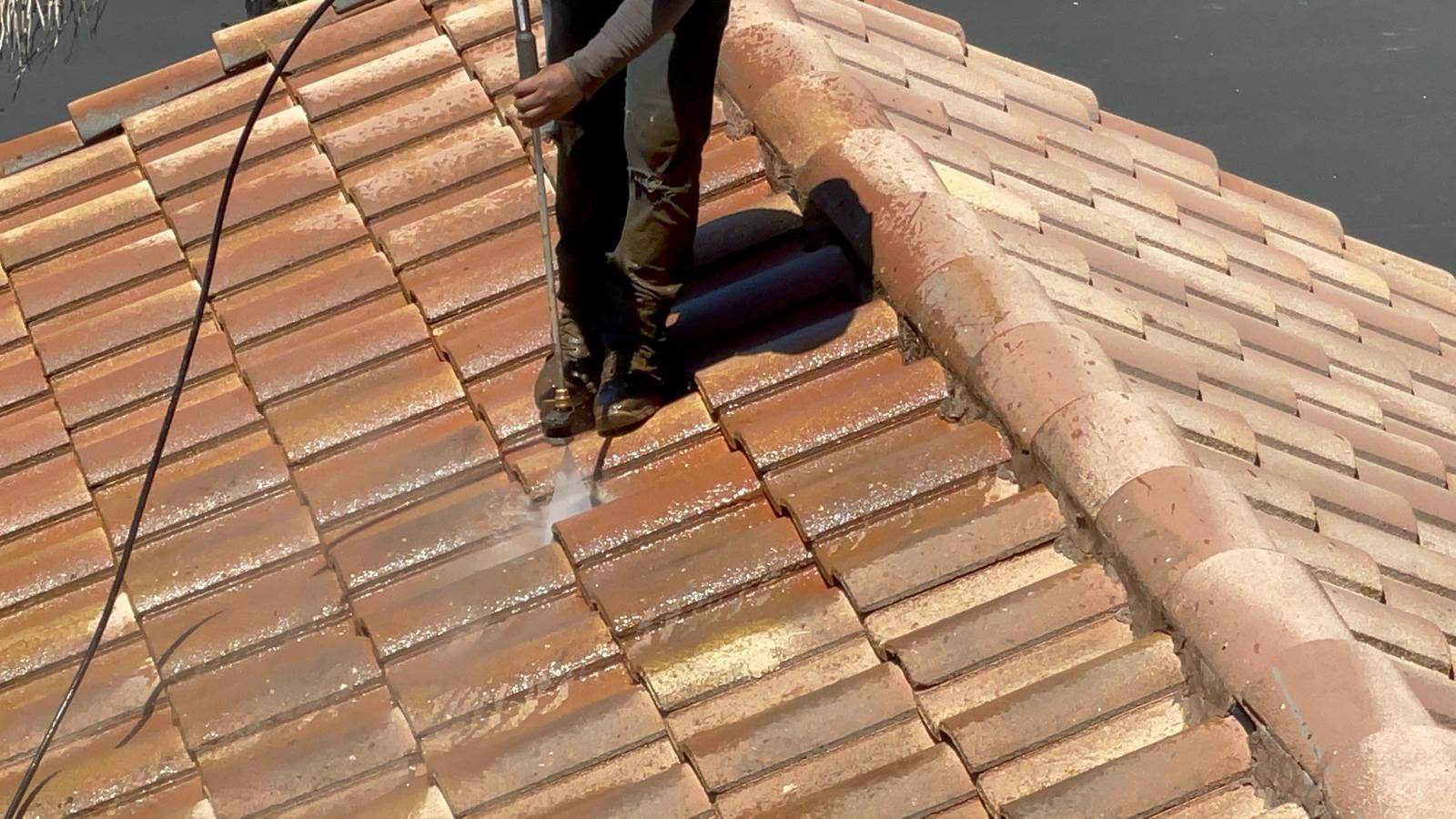 Pressure washing portfolio photo