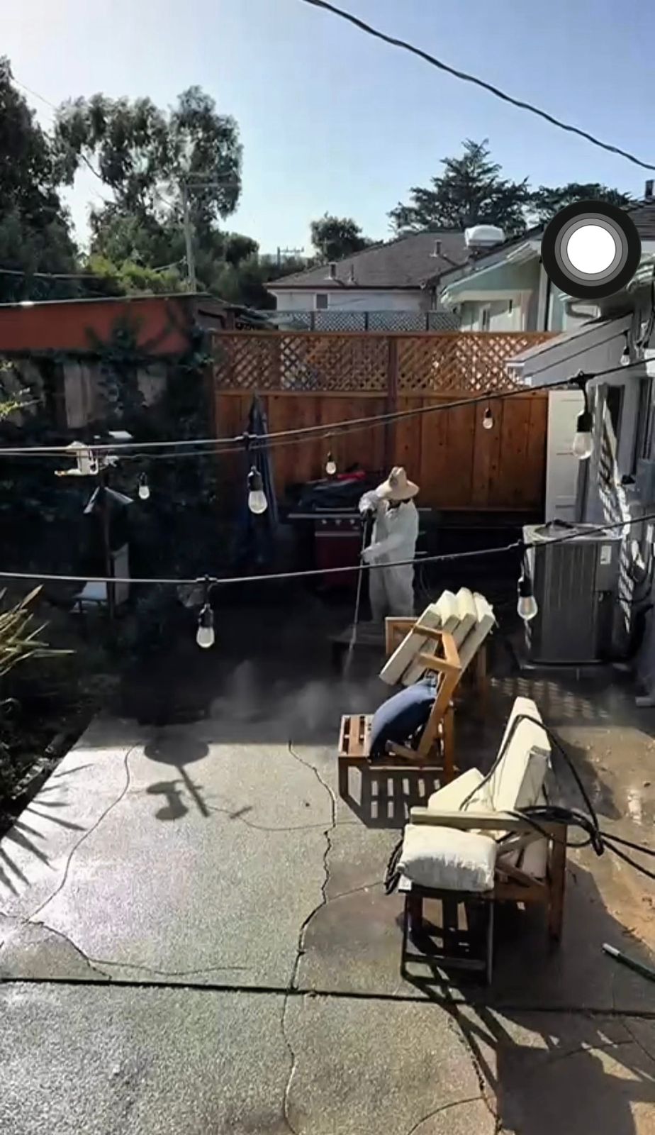 Pressure washing portfolio photo