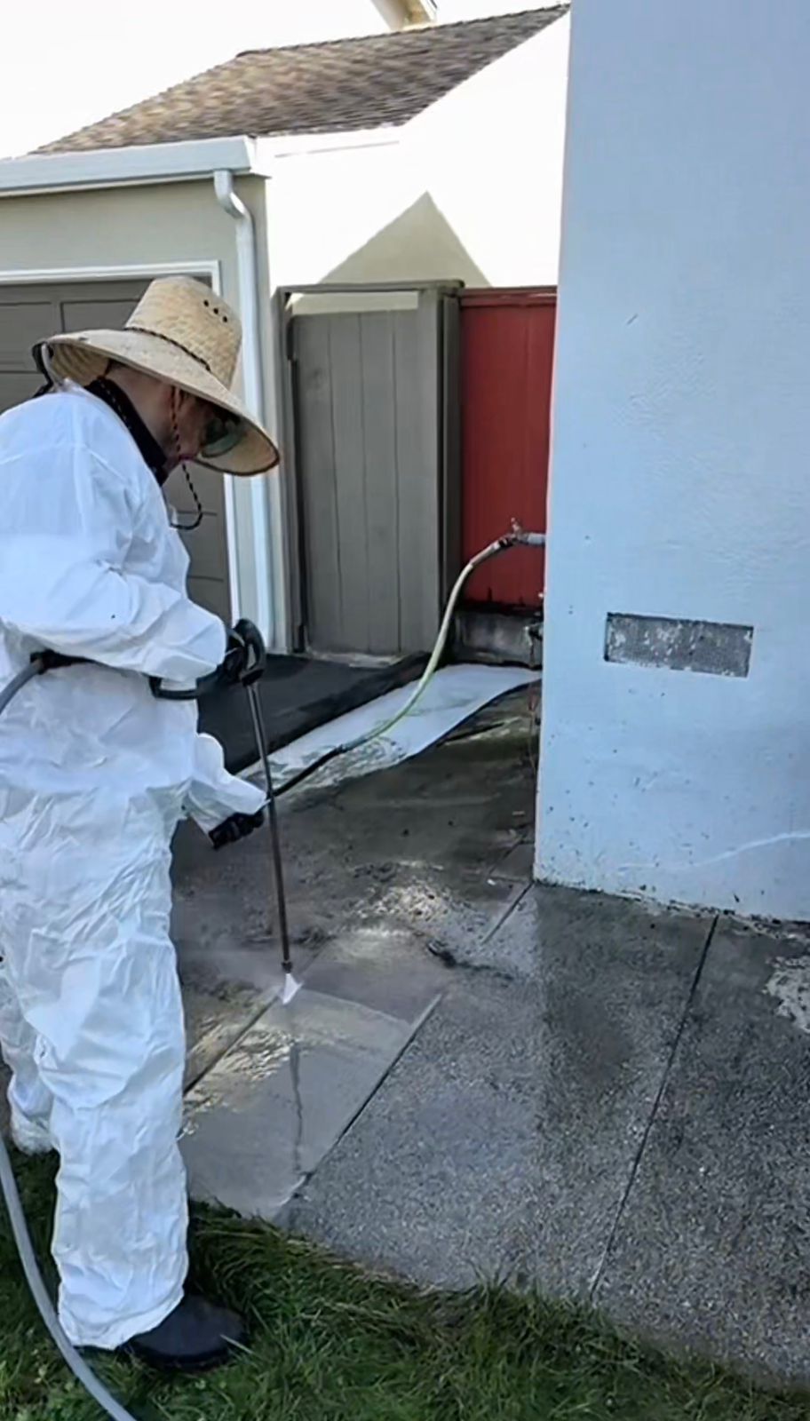 Pressure washing portfolio photo